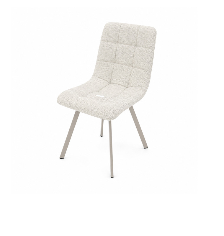 Chaise salle à manger en tissu beige 55 x 45 x 86 cm  | 34 000 CFA | à Dakar