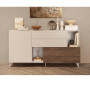Buffet 1 porte + 1 abattant + 1 tiroir cashmire et mercure 181 x 94 x 42 cm | 335 000 CFA | à Dakar