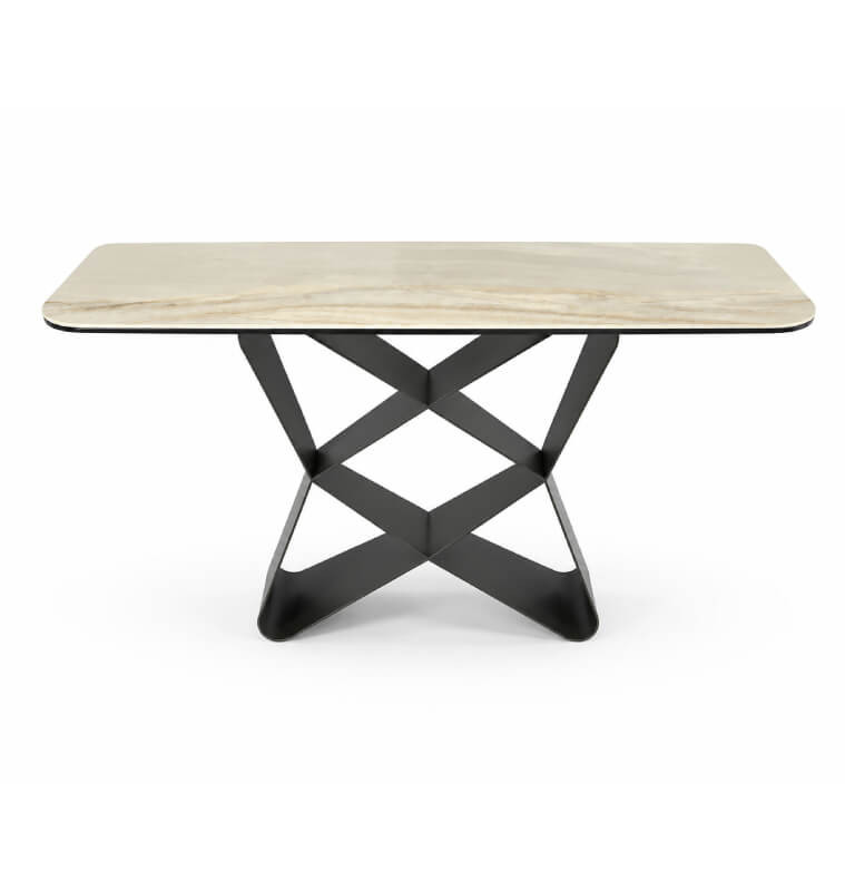 Console avec plateau céramique et verre effet frêne Morandi 130 x 40 x 79 cm  | 345 000 CFA | à Dakar