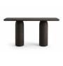 Console MDF avec plateau ciment 4 cm noir 150 x 40 x 77 cm | 325 000 CFA | à Dakar