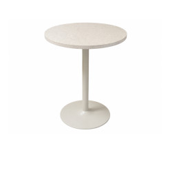 Table bar effet pierre gris...
