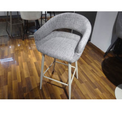 Chaise de bar en tissu...