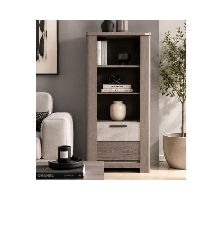 Étagère Bolzano en bois 80 x 46 x 160 cm | 435 000 CFA | à Dakar