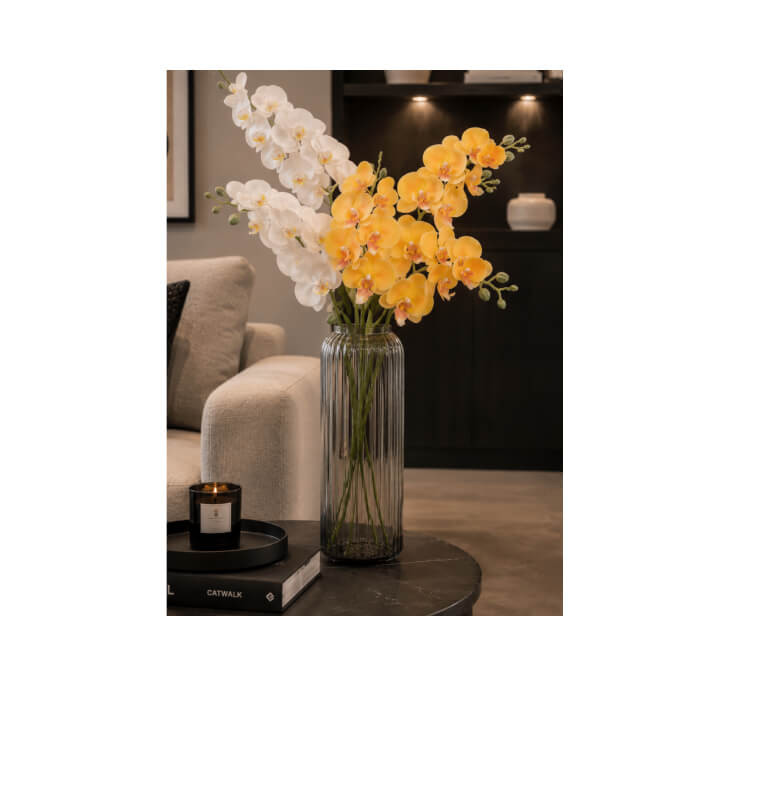 Tige d’orchidée artificielle 94 cm Real Touch | Plantes & fleurs artificielles , Dakar, Sénégal