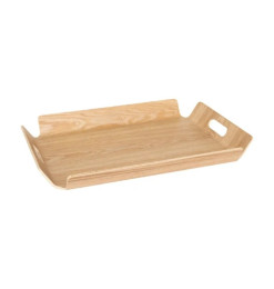 Plateau de service en bois design 45 x 35 cm beige | Plateaux | 9 400 CFA , dakar, Sénégal