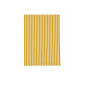 Set de table 30 x 45 cm jaune à lignes blanches en PVC et polyester | Sets & chemins de table | 650 CFA , dakar, Sénégal