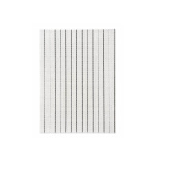 Set de table 30 x 45 cm blanc à lignes noires en PVC et polyester | Sets & chemins de table | 600 CFA , dakar, Sénégal