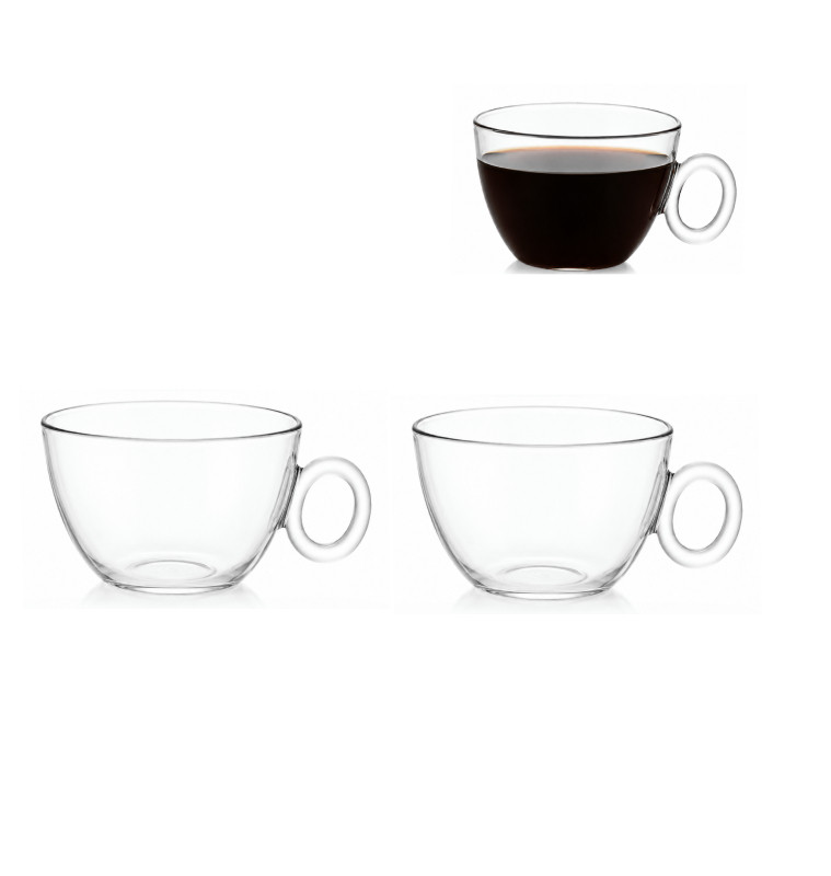 Tasses à café en verre - Lot de 2 | Tasses & mugs | 5 700 CFA , dakar, Sénégal