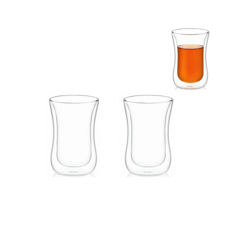 Tasses à thé double paroi - Lot de 2 | Tasses & mugs | 3 800 CFA , dakar, Sénégal