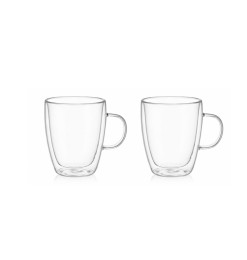 Mugs double paroi en verre - Lot de 2 | Tasses & mugs | 4 200 CFA , dakar, Sénégal