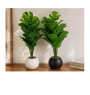 Plante verte artificielle H85 cm dans pot en plastique | Plantes & fleurs artificielles , Dakar, Sénégal