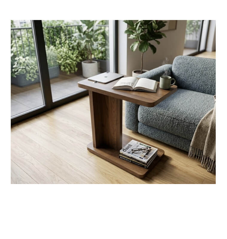 Table de coin walnut 47,8 x 29,5 x 54,4 cm | 48 000 CFA | à Dakar