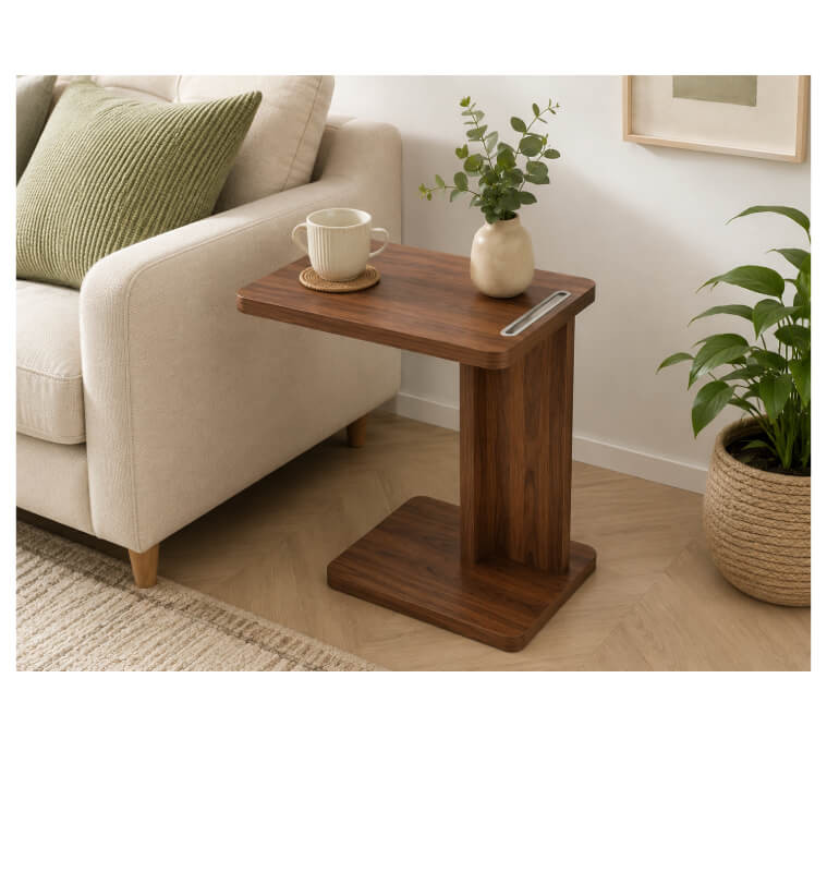 Table de coin walnut 47,8 x 29,5 x 54,4 cm | 48 000 CFA | à Dakar