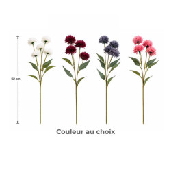 Tige de chrysanthèmes pompons artificielle 62 cm | Plantes & fleurs artificielles , Dakar, Sénégal