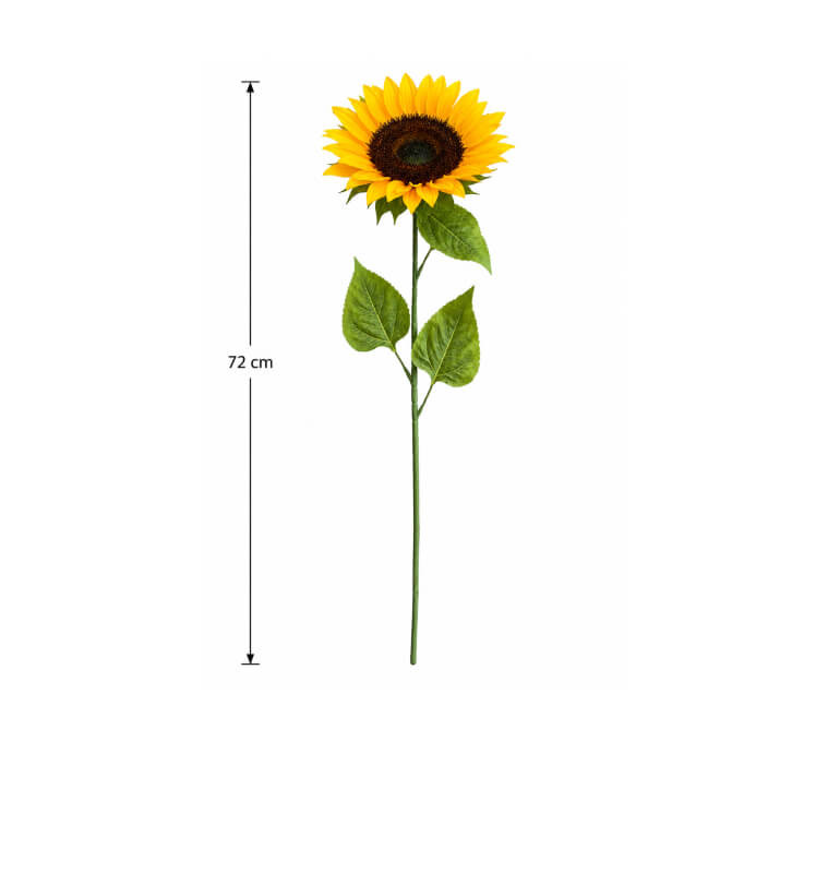 Tige de tournesol artificielle 72 cm jaune | Plantes & fleurs artificielles , Dakar, Sénégal