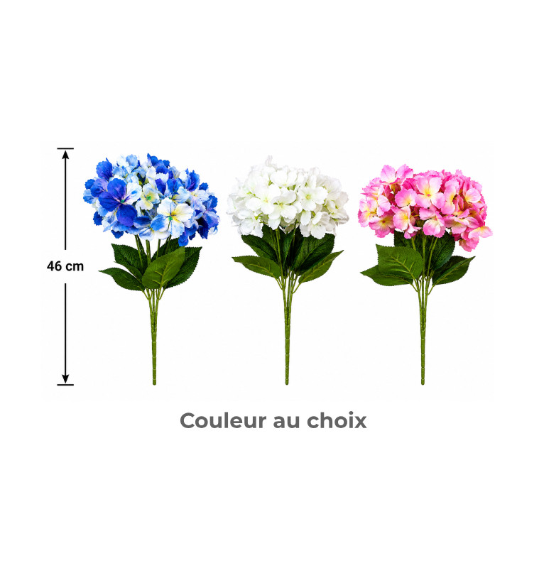 Tige d’hortensia artificielle 46 cm | Plantes & fleurs artificielles , Dakar, Sénégal