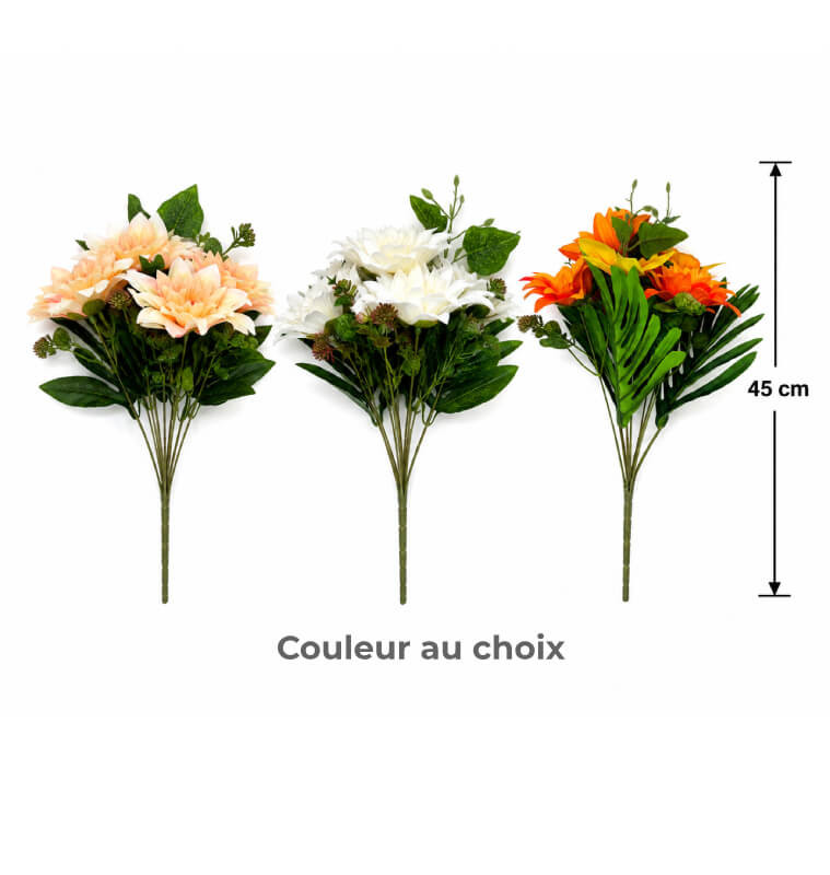 Bouquet de fleurs artificielles 45 cm | Plantes & fleurs artificielles , Dakar, Sénégal