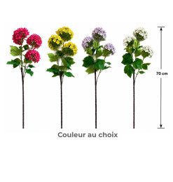 Tige d’hortensias artificiels 3 têtes 70 cm | Plantes & fleurs artificielles , Dakar, Sénégal