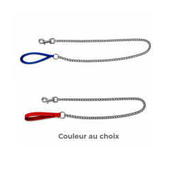 Collier avec laisse en acier pour chien 1,5 m x 3 mm | Accessoires & confort | 3 000 CFA , dakar, Sénégal
