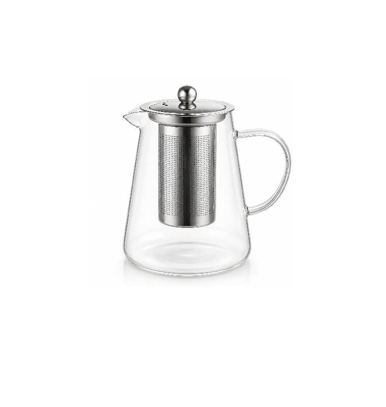 Théière en verre avec filtre et couvercle inox | Bouilloires & théières | 3 800 CFA , dakar, Sénégal