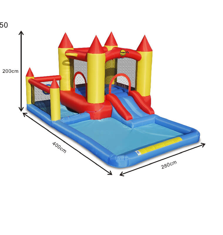 Aire de jeux château gonflable avec piscine 400 x 280 x 200 cm | Gonflable & jeux de plage | 350 000 CFA , dakar, Sénégal