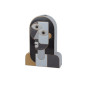 Vase déco visage cubiste en céramique 24 x 9 x 34 cm | Vases déco , Dakar, Sénégal