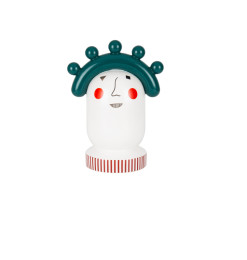 Vase décoratif visage stylisé en céramique 23,5 x 15 x 30,5 cm | Vases déco , Dakar, Sénégal
