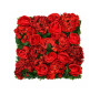 Panneau de fleurs artificielles rouge 50 x 50 cm | Plantes & fleurs artificielles , Dakar, Sénégal