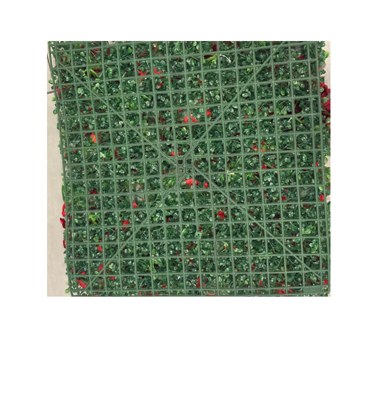Panneau de fleurs artificielles rouge 50 x 50 cm | Plantes & fleurs artificielles , Dakar, Sénégal