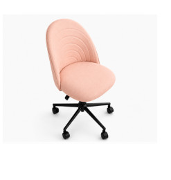 Chaise de bureau rose 56 x 84-96 / 45,5-57,5 cm
