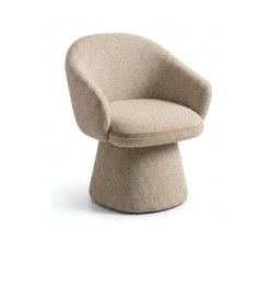 Fauteuil en tissu taupe 60,5 x 60 x 79 cm | 99 500 CFA | à Dakar