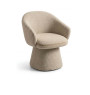 Fauteuil en tissu taupe 60,5 x 60 x 79 cm | 99 500 CFA | à Dakar