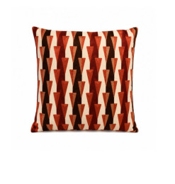 Coussin déco 45 x 45 cm marron 100 % coton, garnissage 470 g | Coussins déco , Dakar, Sénégal