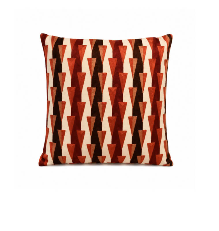 Coussin déco 45 x 45 cm marron 100 % coton, garnissage 470 g | Coussins déco , Dakar, Sénégal