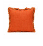Coussin déco 45 x 45 cm orange 80 % coton, garnissage 470 g | Coussins déco , Dakar, Sénégal
