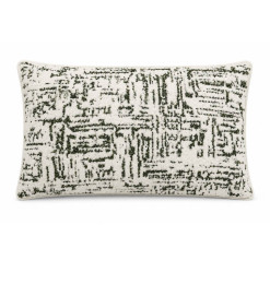 Coussin déco 30 x 50 cm vert et blanc | Coussins déco , Dakar, Sénégal