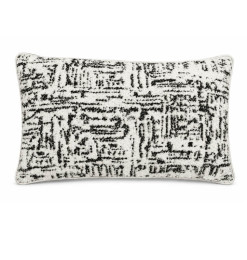 Coussin déco 30 x 50 cm noir et blanc | Coussins déco , Dakar, Sénégal