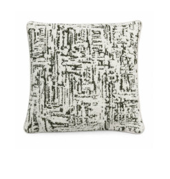 Coussin déco 45 x 45 cm vert et blanc | Coussins déco , Dakar, Sénégal