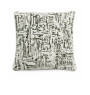 Coussin déco 45 x 45 cm vert et blanc | Coussins déco , Dakar, Sénégal