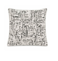 Coussin décoratif 45 x 45 cm noir et blanc | Coussins déco , Dakar, Sénégal