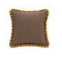 Coussin déco 45 x 45 cm marron 80 % coton, garnissage 470 g | Coussins déco , Dakar, Sénégal