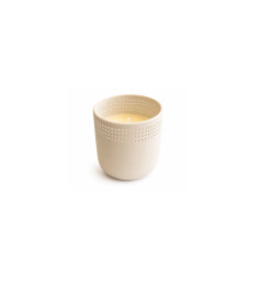 Bougie parfumée dans pot en céramique blanc Tonka Clove 210 g | Bougies & senteurs , Dakar, Sénégal