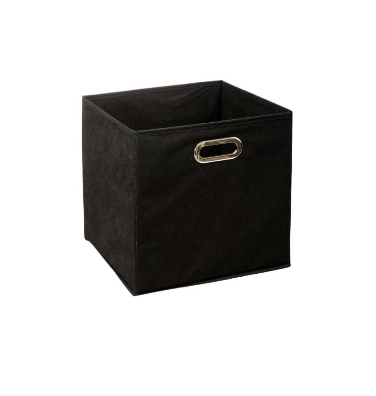 Panier de rangement tissu 31 x 31 x 31 cm noir | Paniers de rangement | 3 500 CFA , dakar, Sénégal