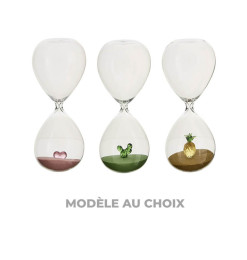 Sablier en verre H:20 cm | Déco divers , Dakar, Sénégal