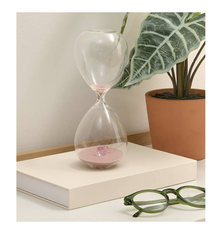 Sablier en verre H:20 cm | Déco divers , Dakar, Sénégal