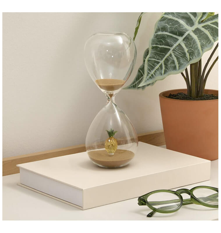 Sablier en verre H:20 cm | Déco divers , Dakar, Sénégal