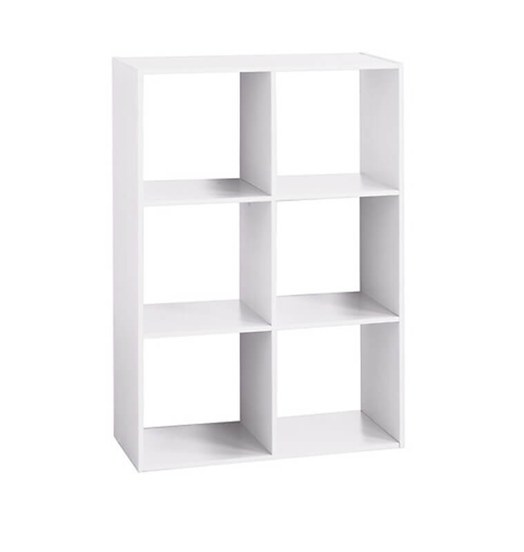 Étagère 6 cases Blanc Mix'n Modul | Étagères | 41 300 CFA , dakar, Sénégal