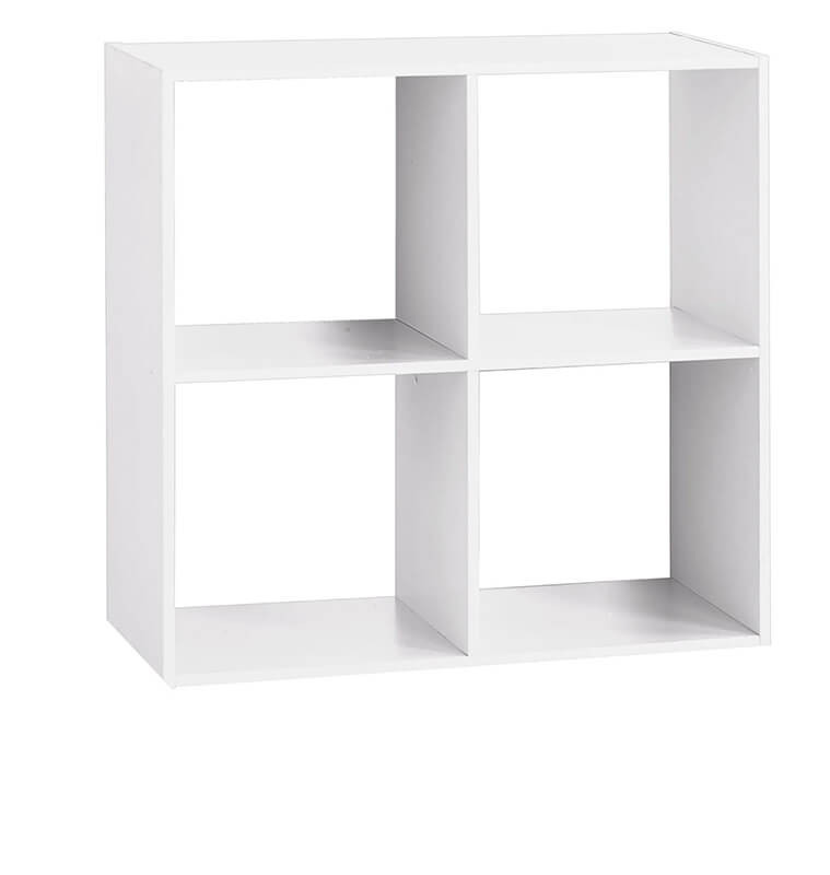 Étagère 4 cases Blanc Mix'n Modul | Étagères | 30 400 CFA , dakar, Sénégal