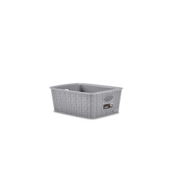 Panier Elegance PVC gris 25 x 19,5 x 10 cm | Paniers de rangement | 2 500 CFA , dakar, Sénégal