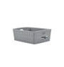 Panier Elegance PVC gris 36 x 29 x 13 cm | Paniers de rangement | 4 800 CFA , dakar, Sénégal